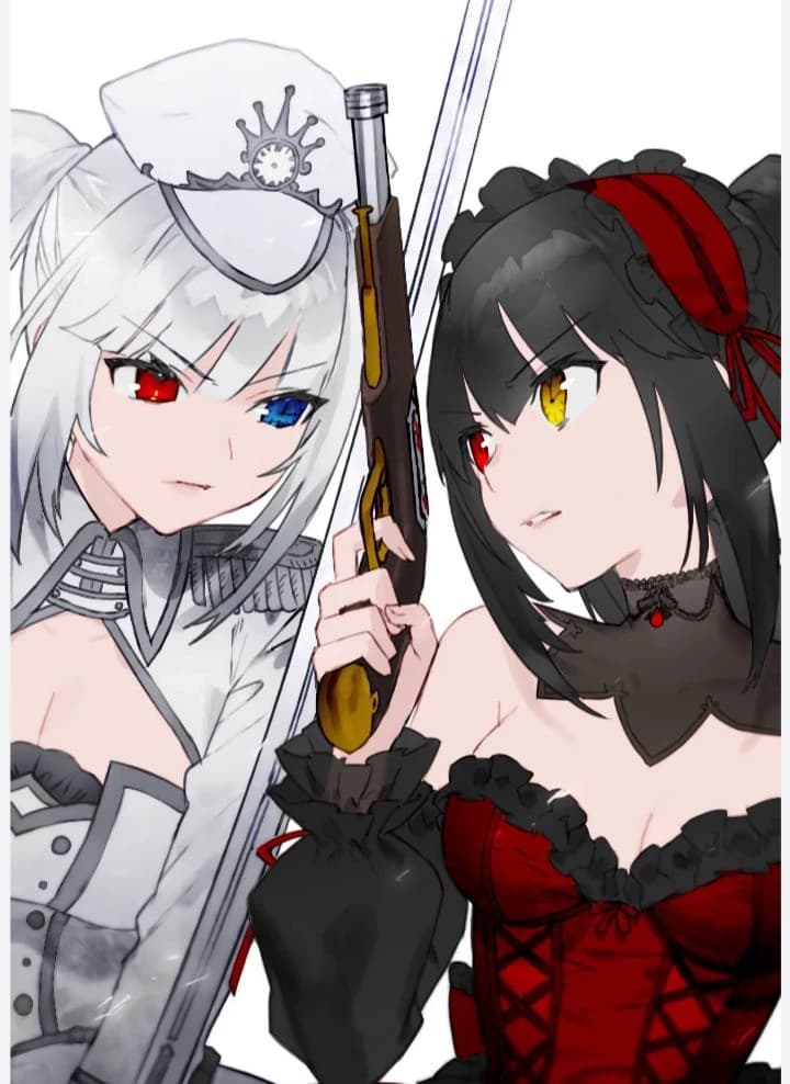 White Queen and Kurumi Tokisaki  thumbnail