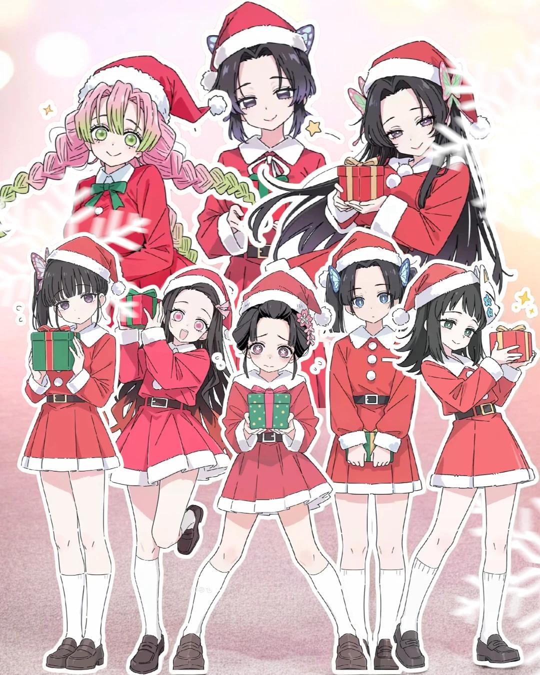 Christmas Eve with the girls (Demon slayer) thumbnail