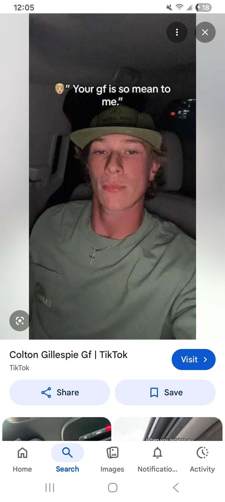 Colton Gillespie, Rude Nana thumbnail