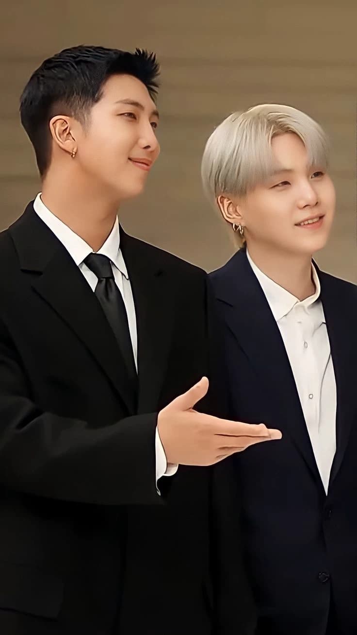 Kim Namjoon & Min Yoongi and the girl in the group thumbnail
