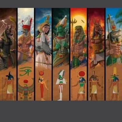 Egyptian mythology: gods and myths thumbnail