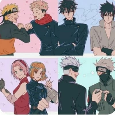 Naruto Shippuuden e jujutsu kaisen thumbnail