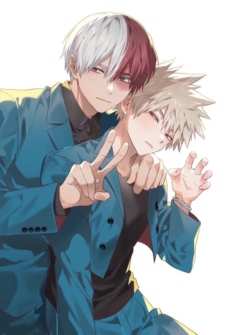 Katsuki and Shoto  thumbnail