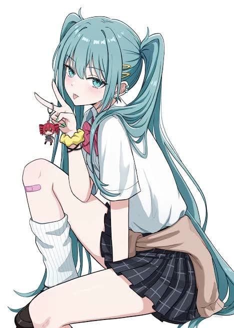 \[Miku schoolgirl ❤️❤️ \] thumbnail