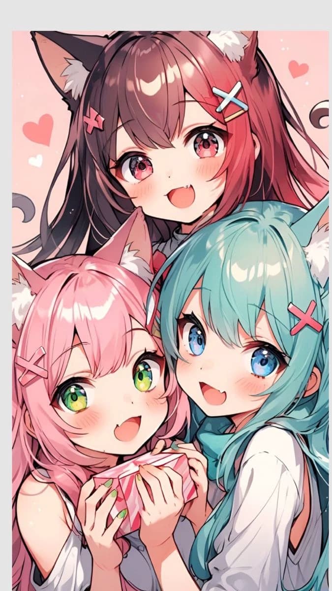 Adriana❤️ and Cheerleader💓 and Chloe💙 thumbnail