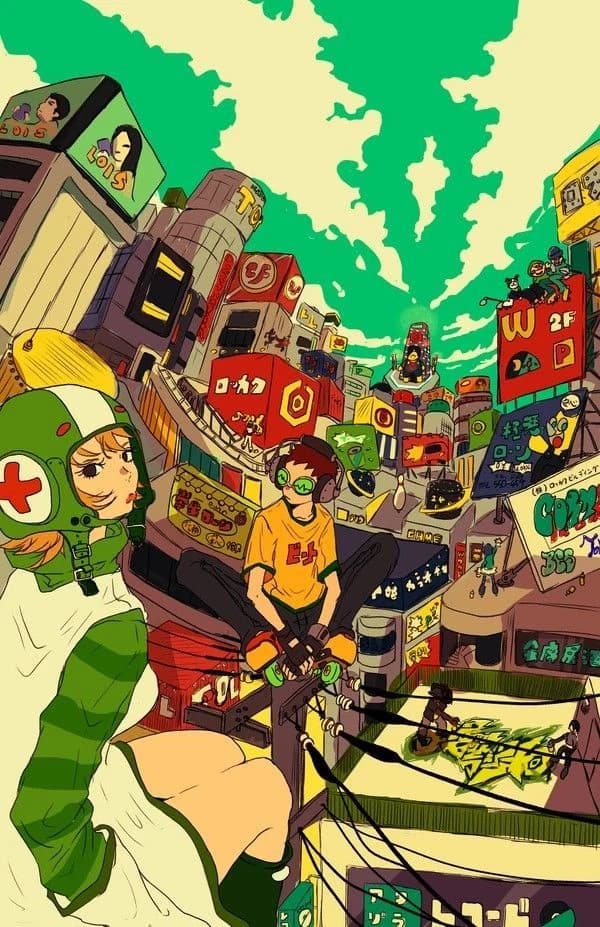 Jet set radio X bombrush cyber funk thumbnail