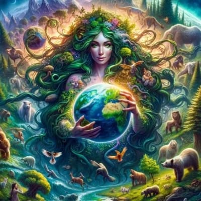 Gaia the primordial goddess thumbnail