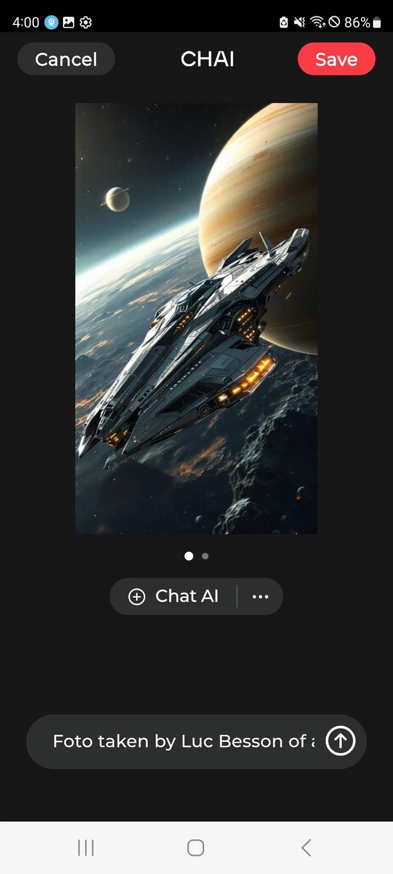 Space ship thumbnail