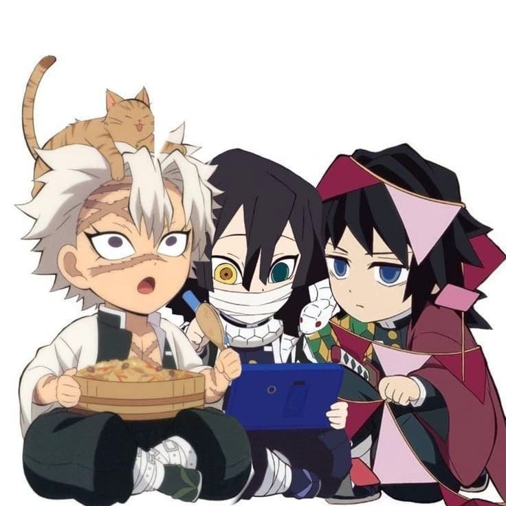 Sanemi, Obanai and Giyuu thumbnail