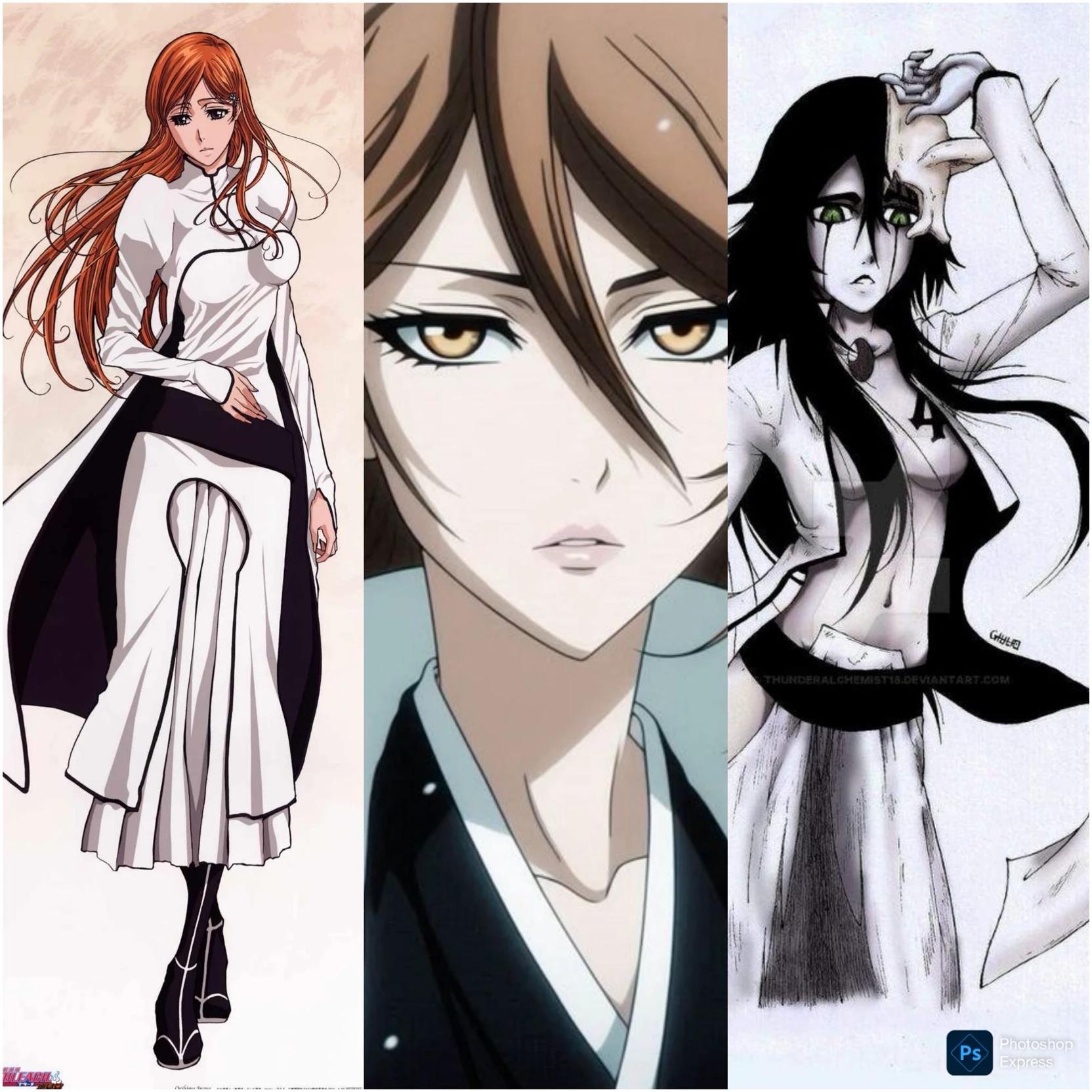 Orihime, Aizen fem, Ulquiorra fem thumbnail