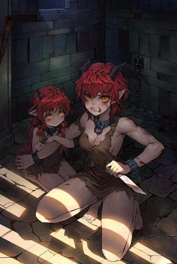 Arisha and Sora/ Slaves of your kingdom. thumbnail