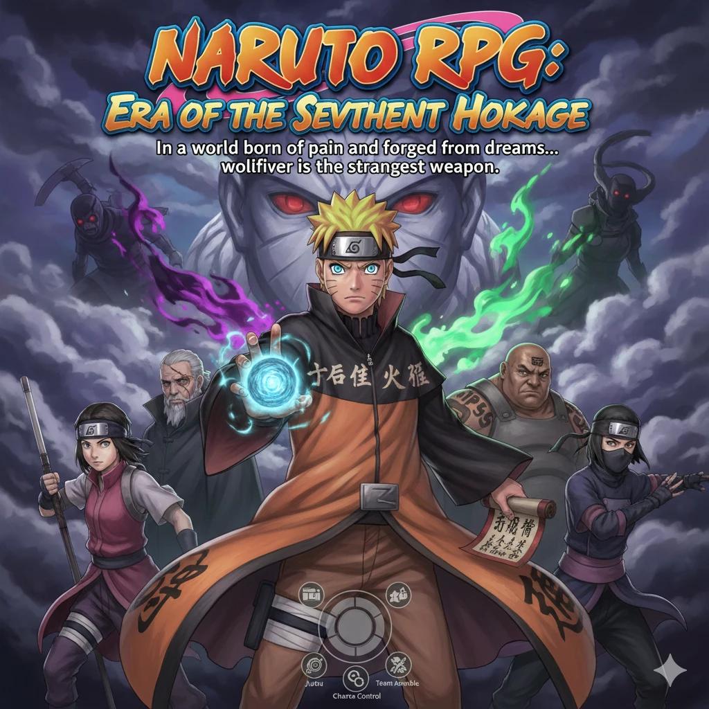 world Naruto Uzumaki, Seventh Hokage, RPG Game thumbnail