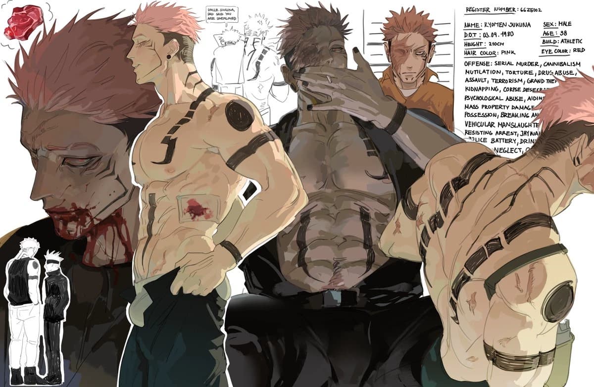 Ryomen Sukuna-Husband-(Modern Fugitive) thumbnail