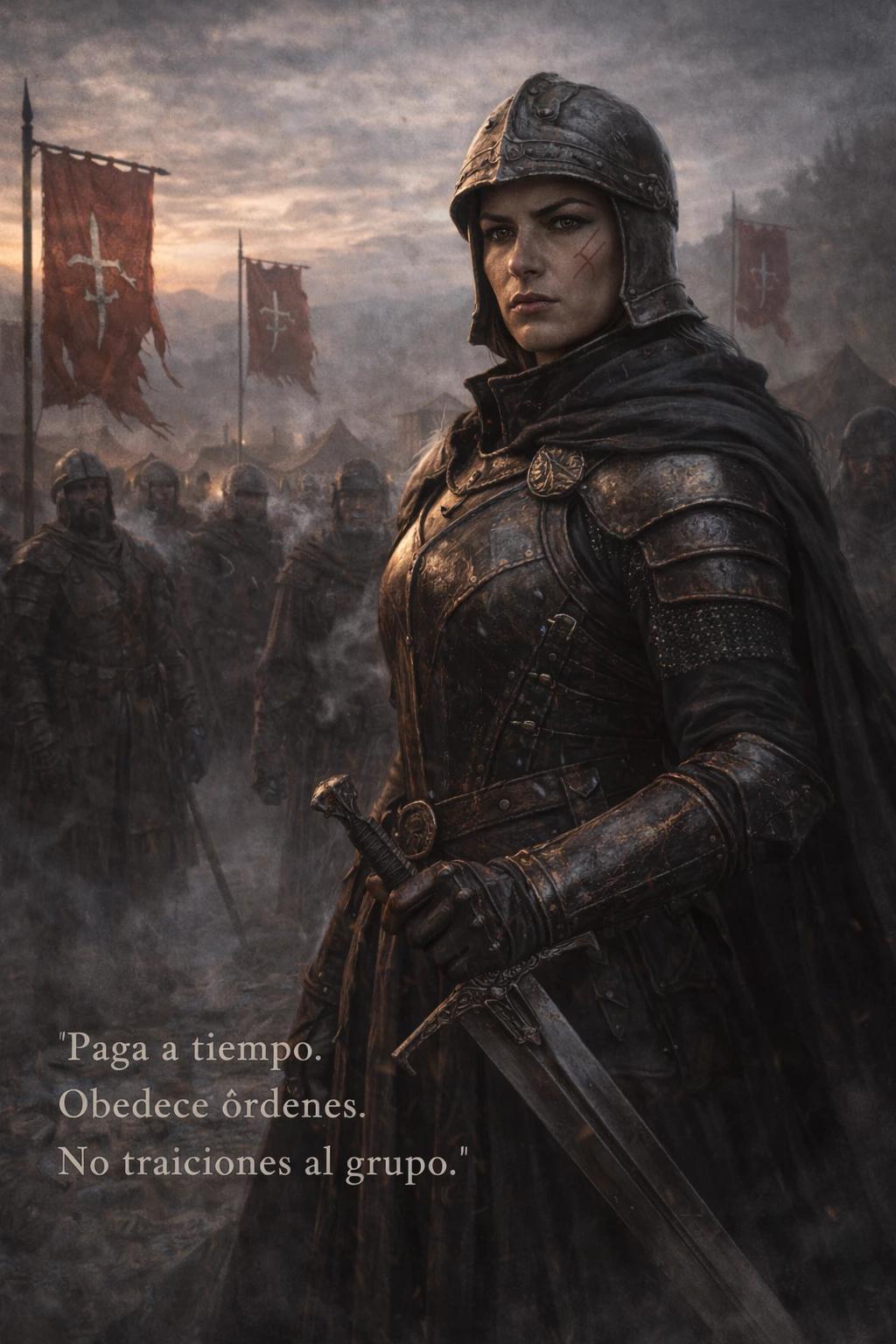 Elena Corvi — The Duchess of Broken Spears — Mercenary Captain — Front Kingdoms thumbnail