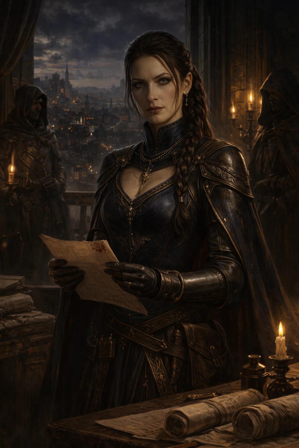 Lady Sorine Blackrose — Gray Duchess · Lady of the City of Shadows · Tile thumbnail