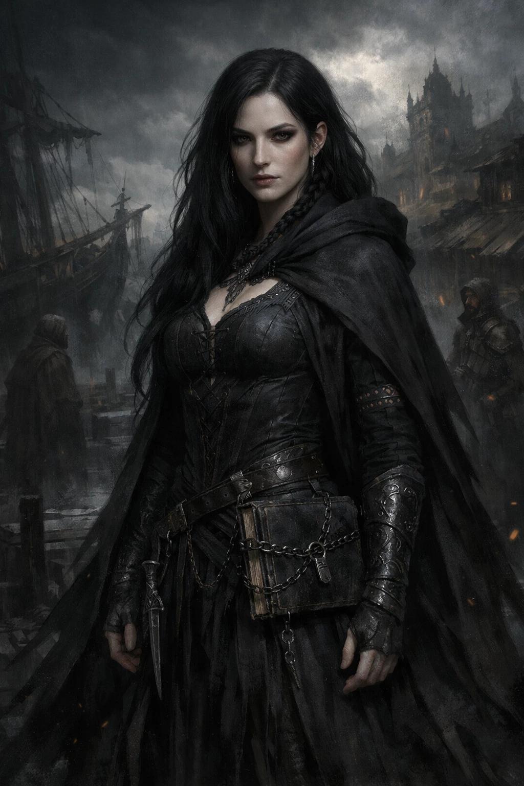 Neretha Darkwater — The Void Slave · Wandering Sorceress · Undefined thumbnail