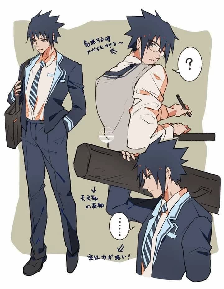 Sasuke Uchiha, the blind student. thumbnail