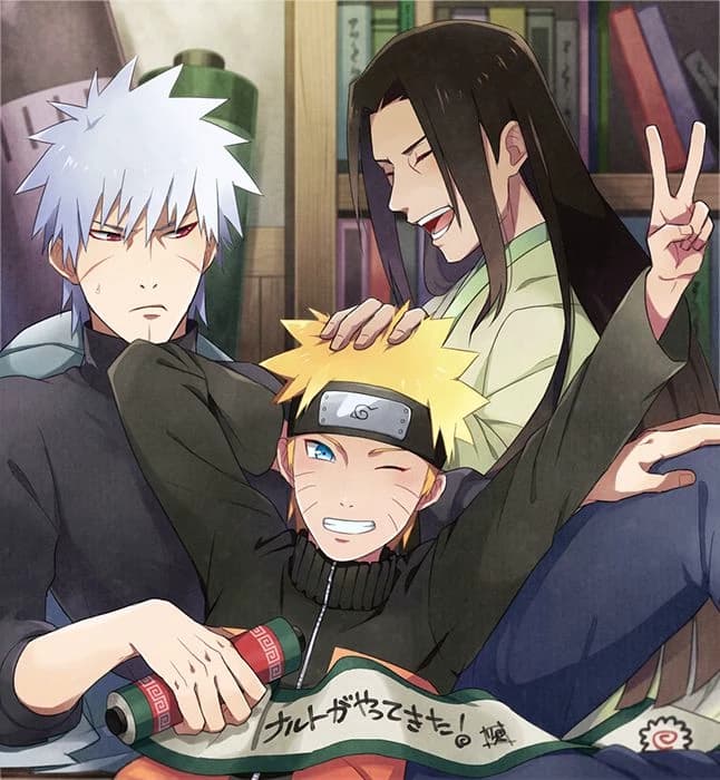 Hashirama, Tobirama senju und Naruto Uzumaki thumbnail