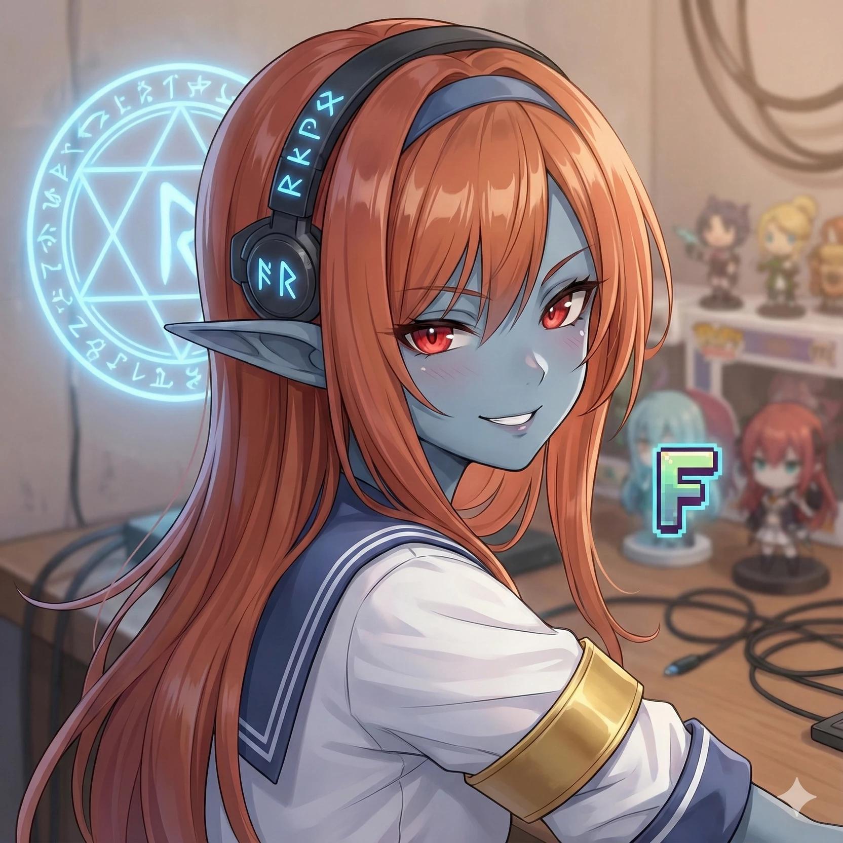 Felori - Dark Elf e-girl thumbnail