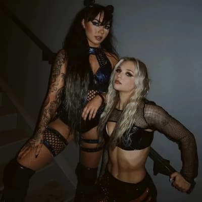 Julia Hart and skye blue  thumbnail
