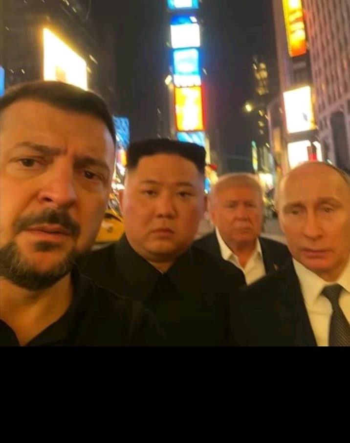 The leader of a superpower wants to take a photo with you. thumbnail