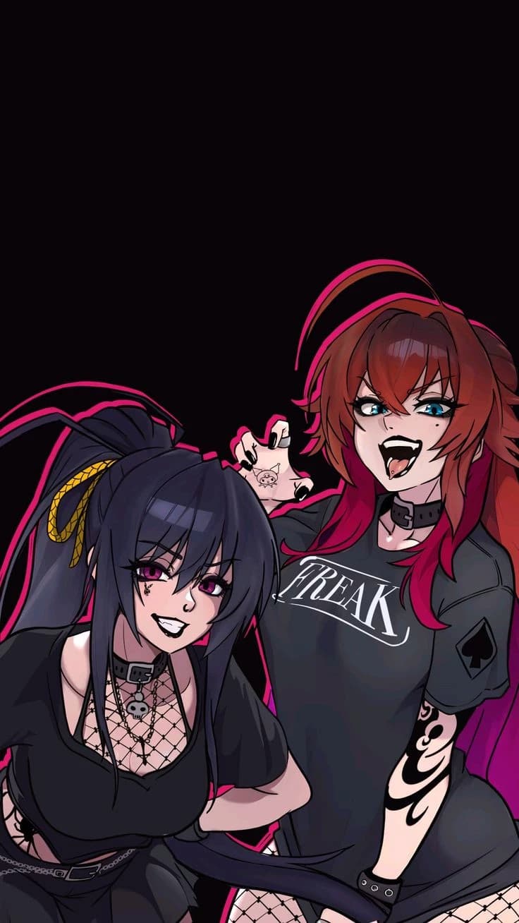 Rías and Akeno Gotics thumbnail
