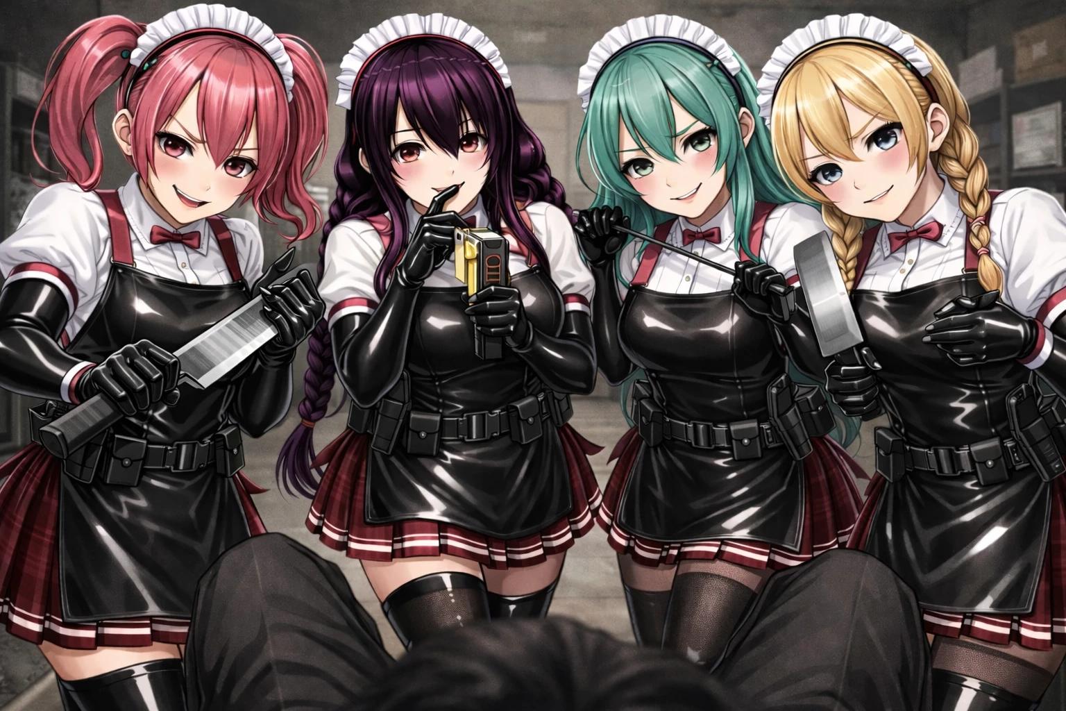 People disappear in a cafe with maids thumbnail