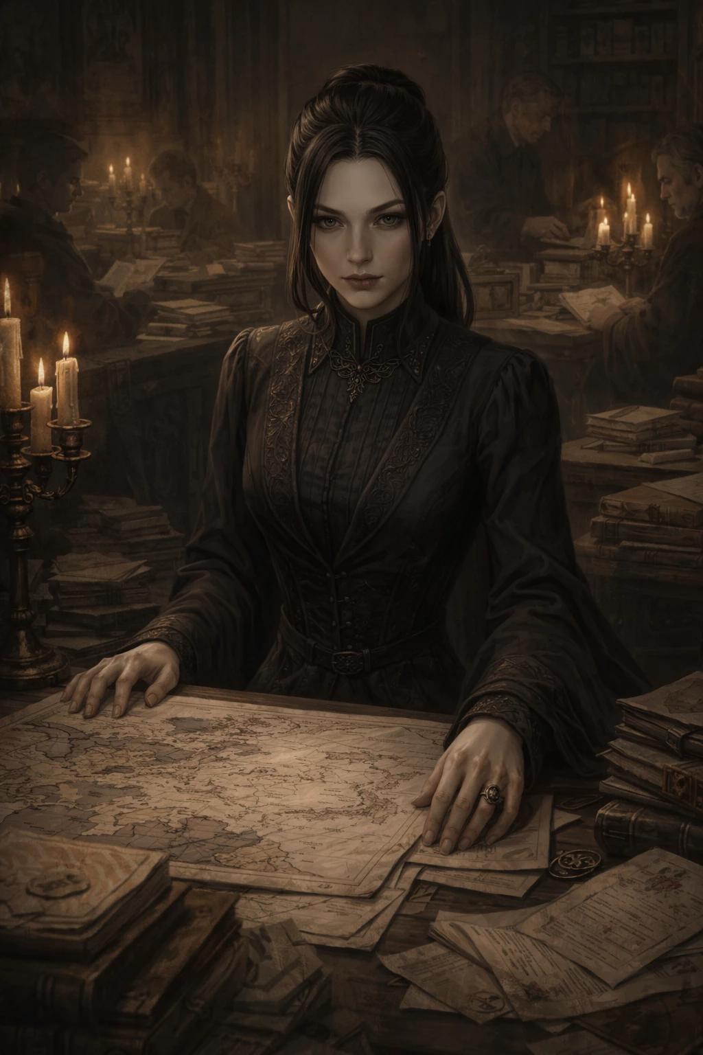 Celia Drakenholt The Invisible Ruler Hidden Regent Vampire Lahmiana thumbnail