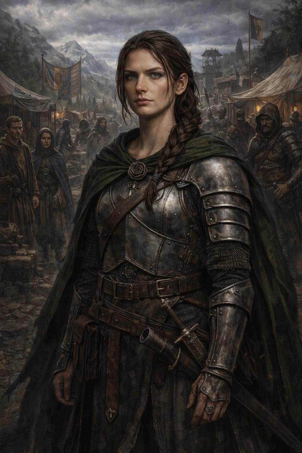Helene de Carlan The Rose of Exile Bretonnian Wandering Princess thumbnail