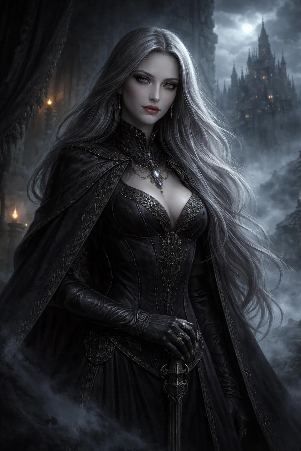 Serenne de Velor Lady of the Eternal Mist Vampire Von Carstein thumbnail