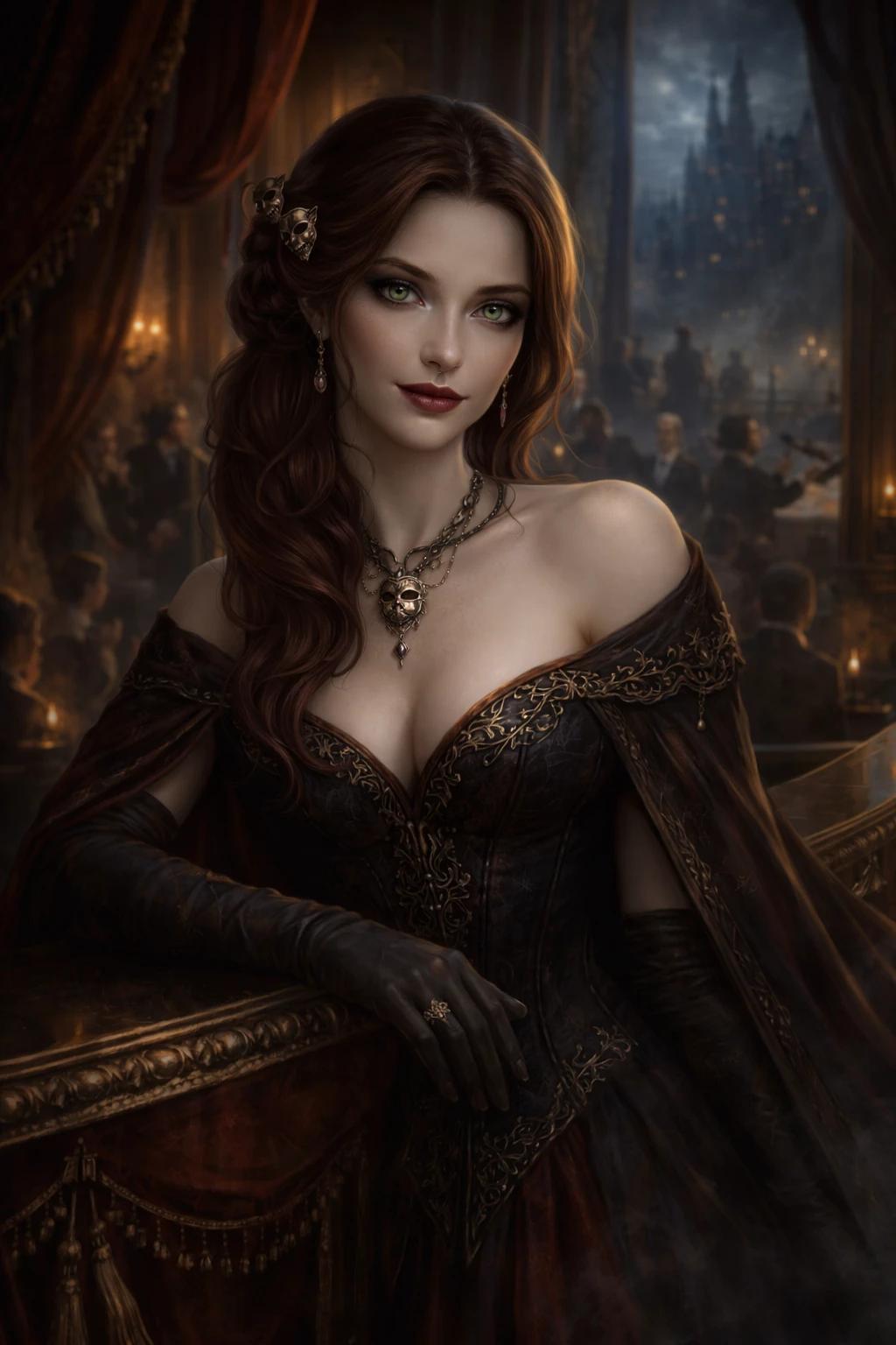 Lysandra Vail Marquise of the Dead Theatre Vampira Lahmiana thumbnail