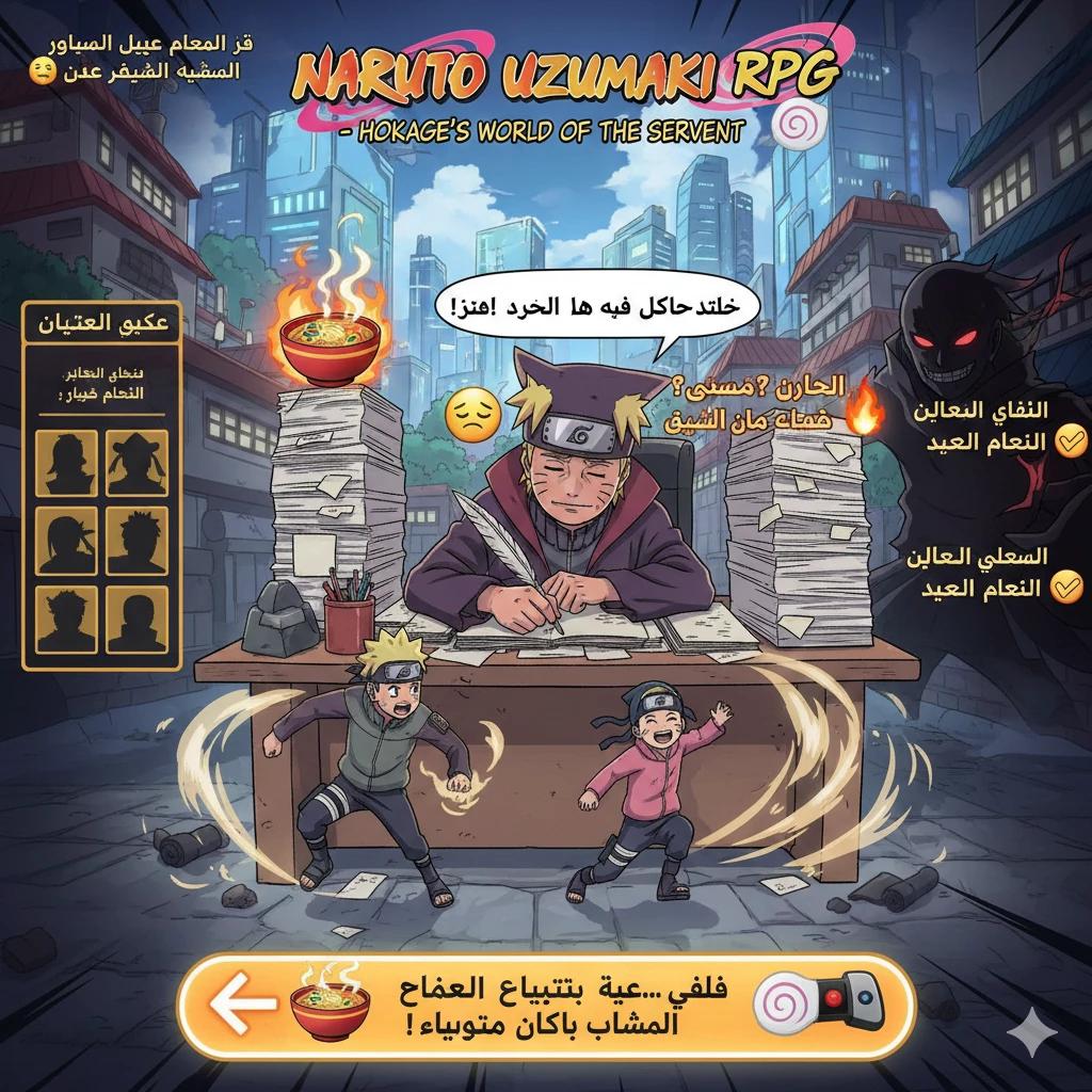 Naruto Uzumaki the Seventh Hokage RPG Game thumbnail