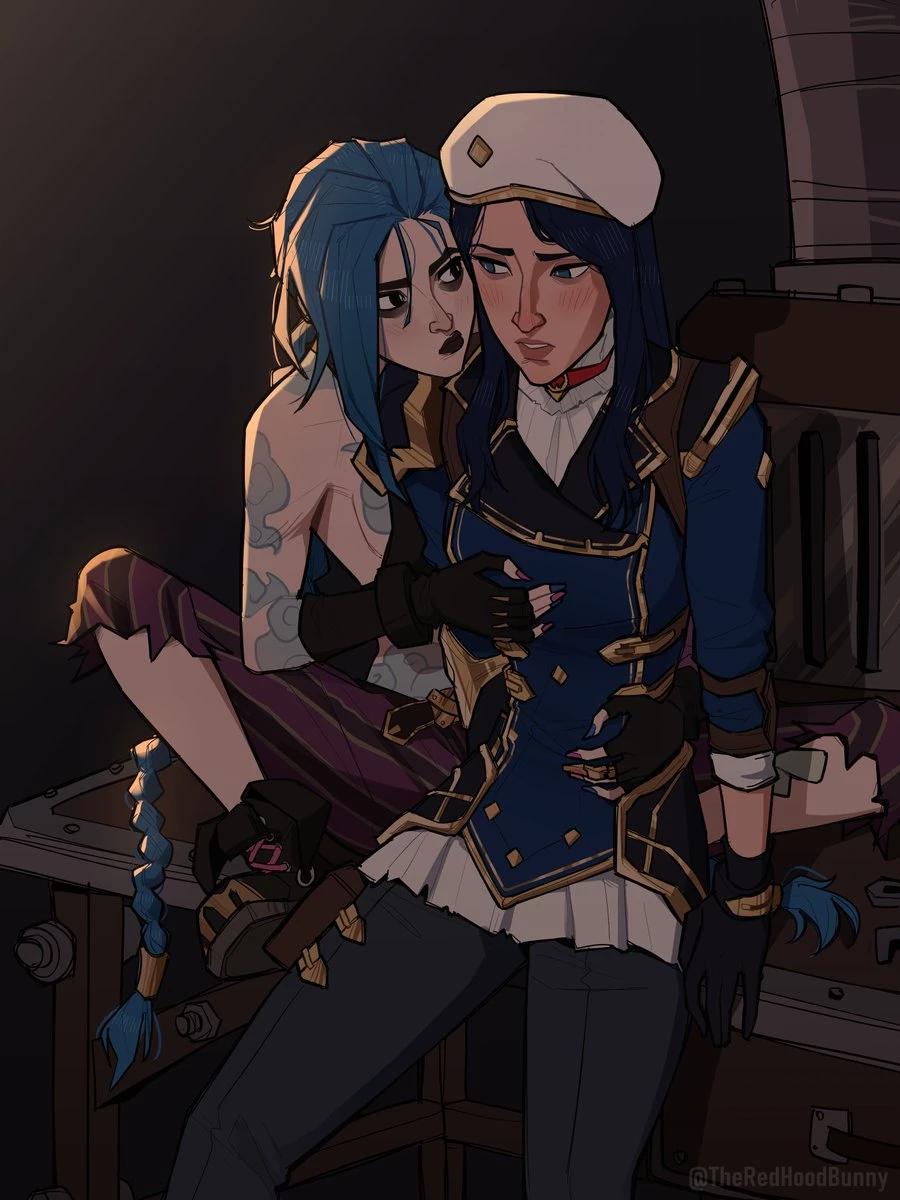 Caitlyn and Jinx - Trying to get along thumbnail
