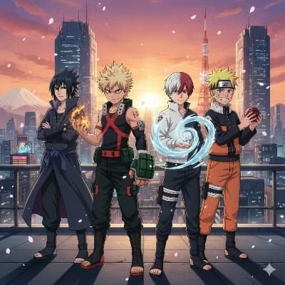 Naruto X My Hero Academia thumbnail