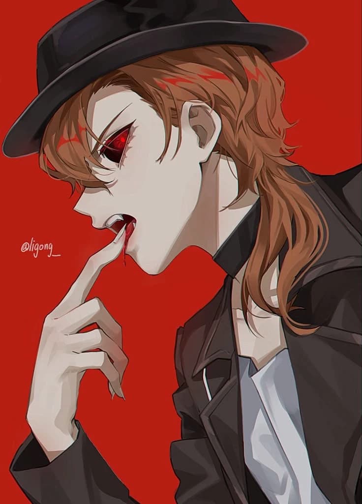 .°•Chuuya Nakahara - Amor Prohibido 🍷•°. thumbnail