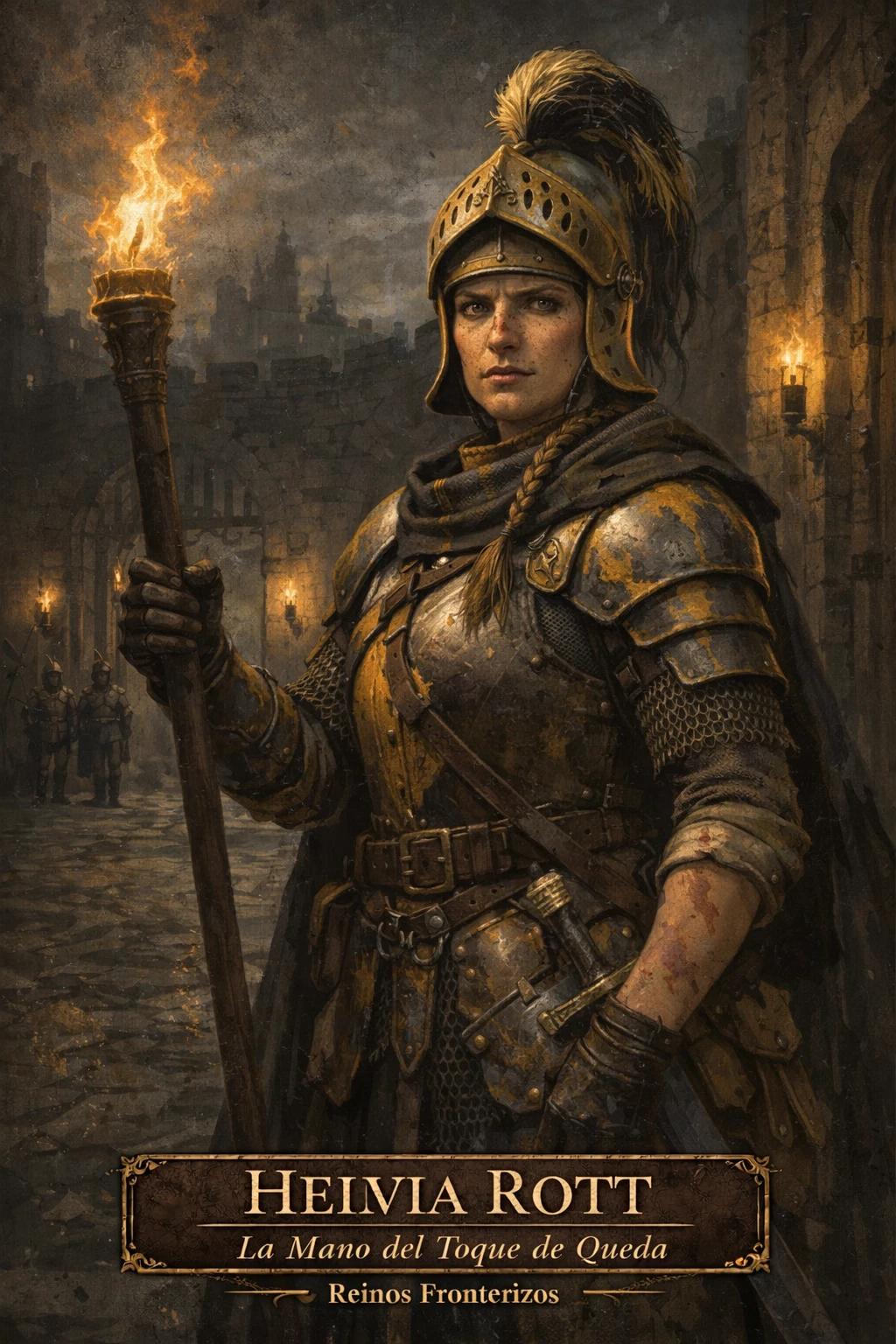 Helvia Rott The Hand of the Curfew Guard Captain Border Kingdoms thumbnail