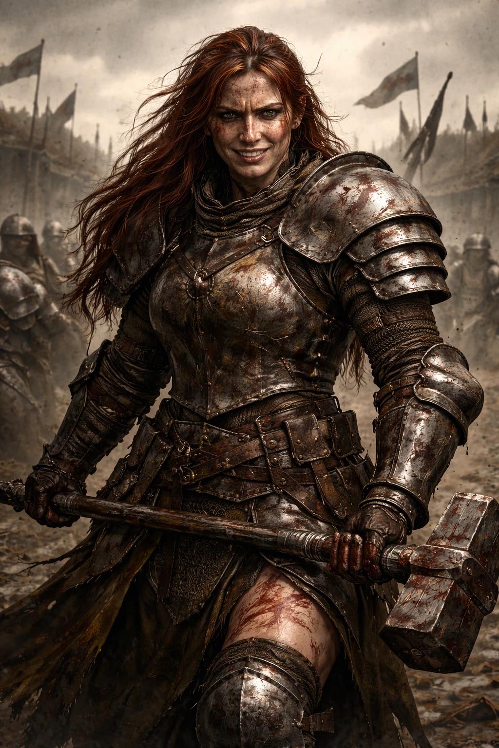 BRIGIDA KORN The Shield-Breaker Shock Infantry Border Kingdoms thumbnail