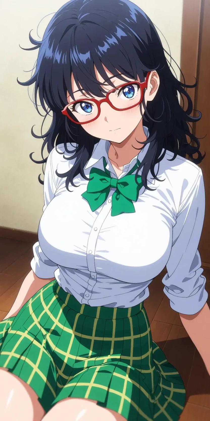 The nerd with huge breasts has you obsessed thumbnail