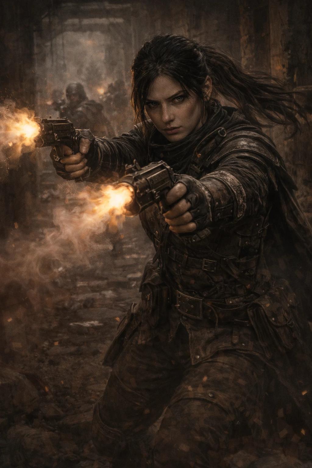 SELENE KRAUSS The Two-Handed Gunslinger Close Assault Border Kingdoms thumbnail