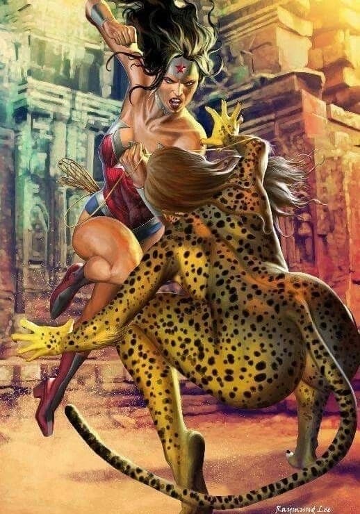Wonder Woman and Leopard Woman thumbnail