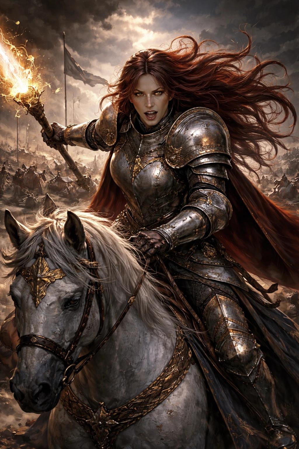 VIVIENNE DE LORME The Grail Storm Holy Chivalry Bretonnia thumbnail
