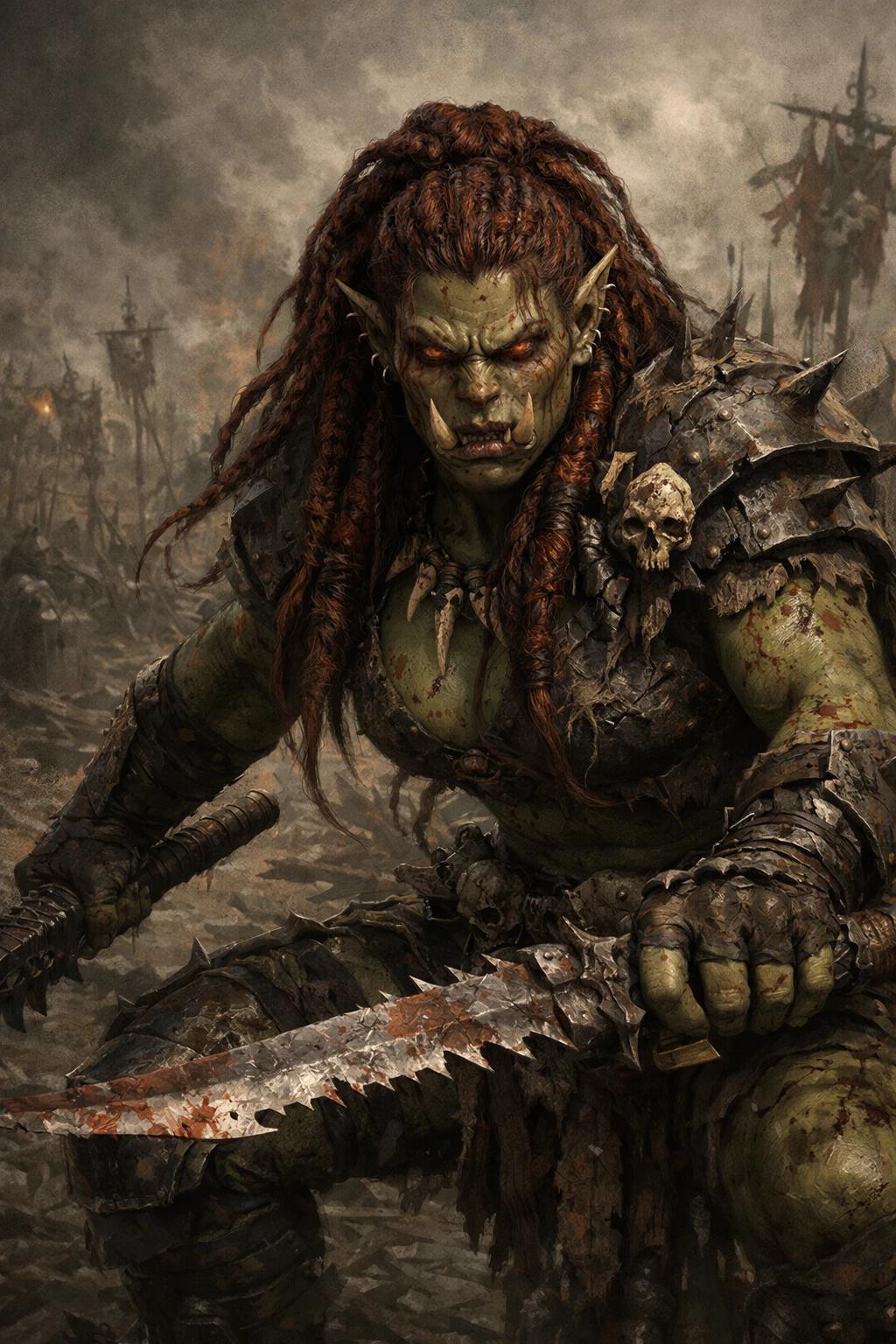 MOGRA BLOODEYES The Hunter of Champions Duelist Orc Border Kingdoms thumbnail