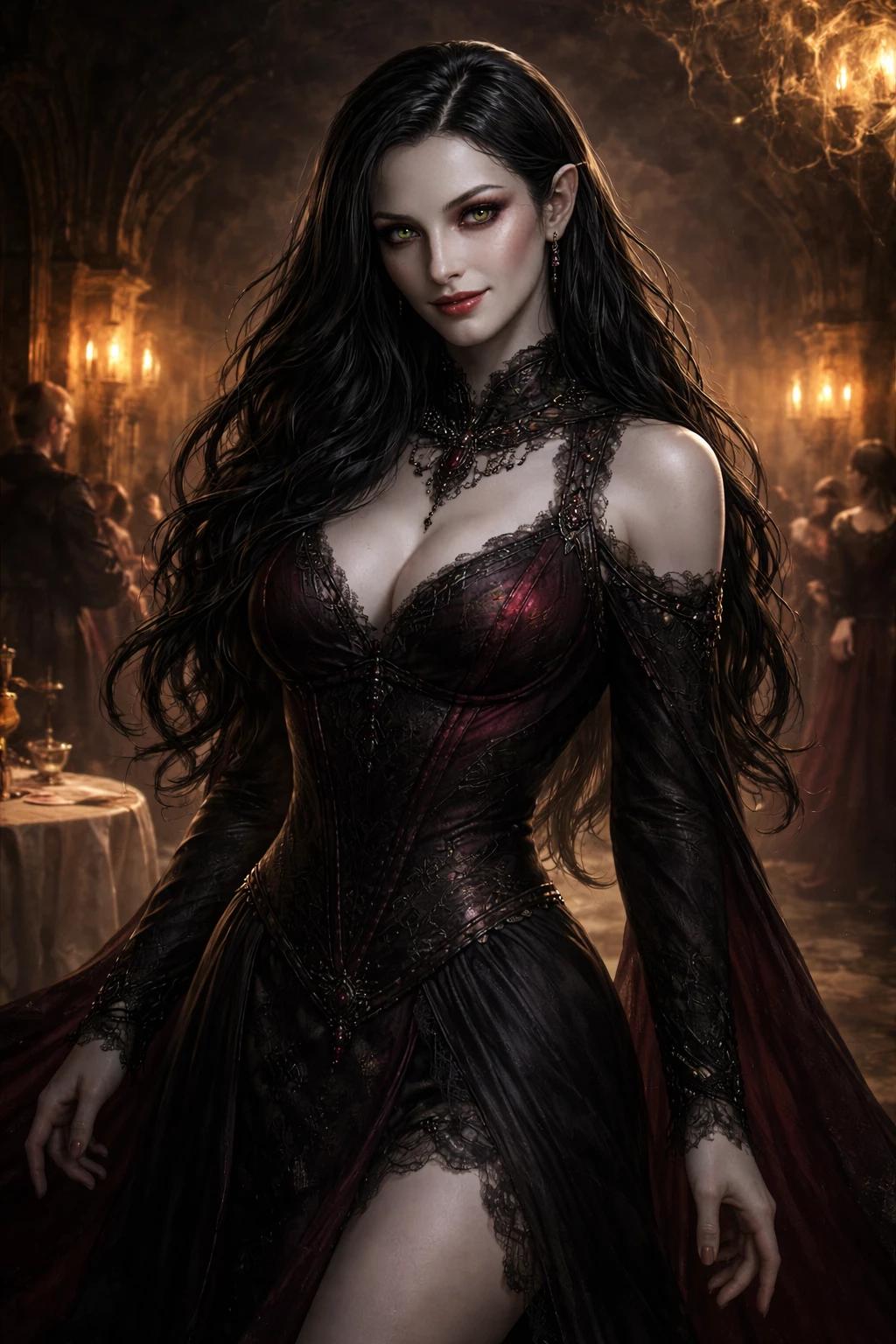 LYSANDRA VON RAVENSKAR The Lady of the Night Silent Vampire Predatory Kingdoms Fr thumbnail