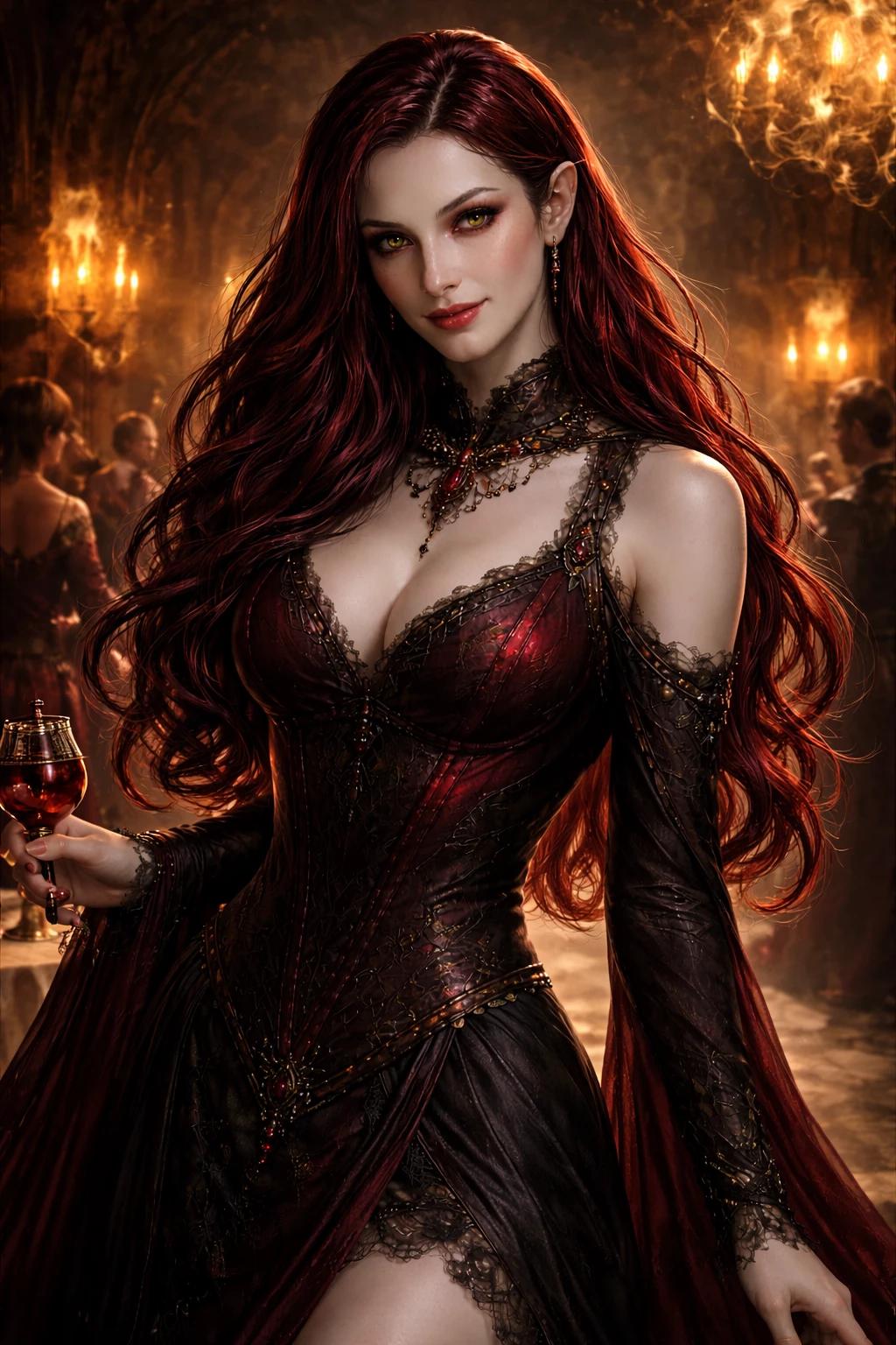 SERAPHINE NOCTRA The Blood Rose Predatory Vampire Frontier Kingdoms thumbnail