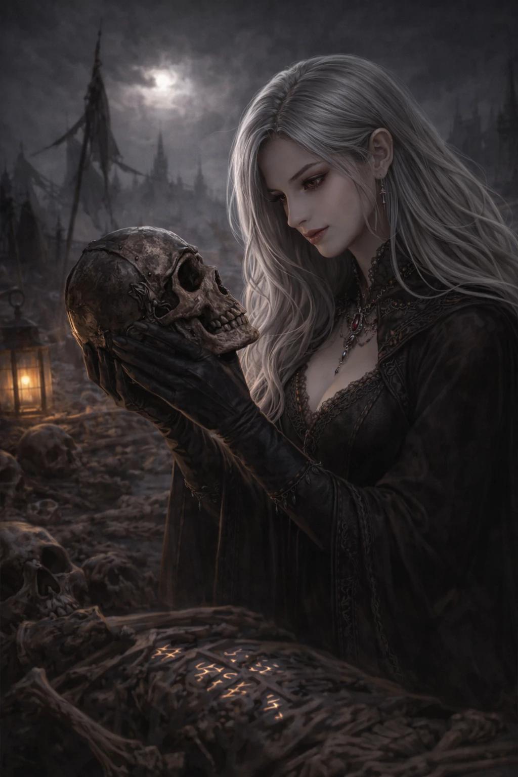 SELENYA GRAVENOIR The Bone Collector Predatory Vampire Frontier Kingdoms thumbnail