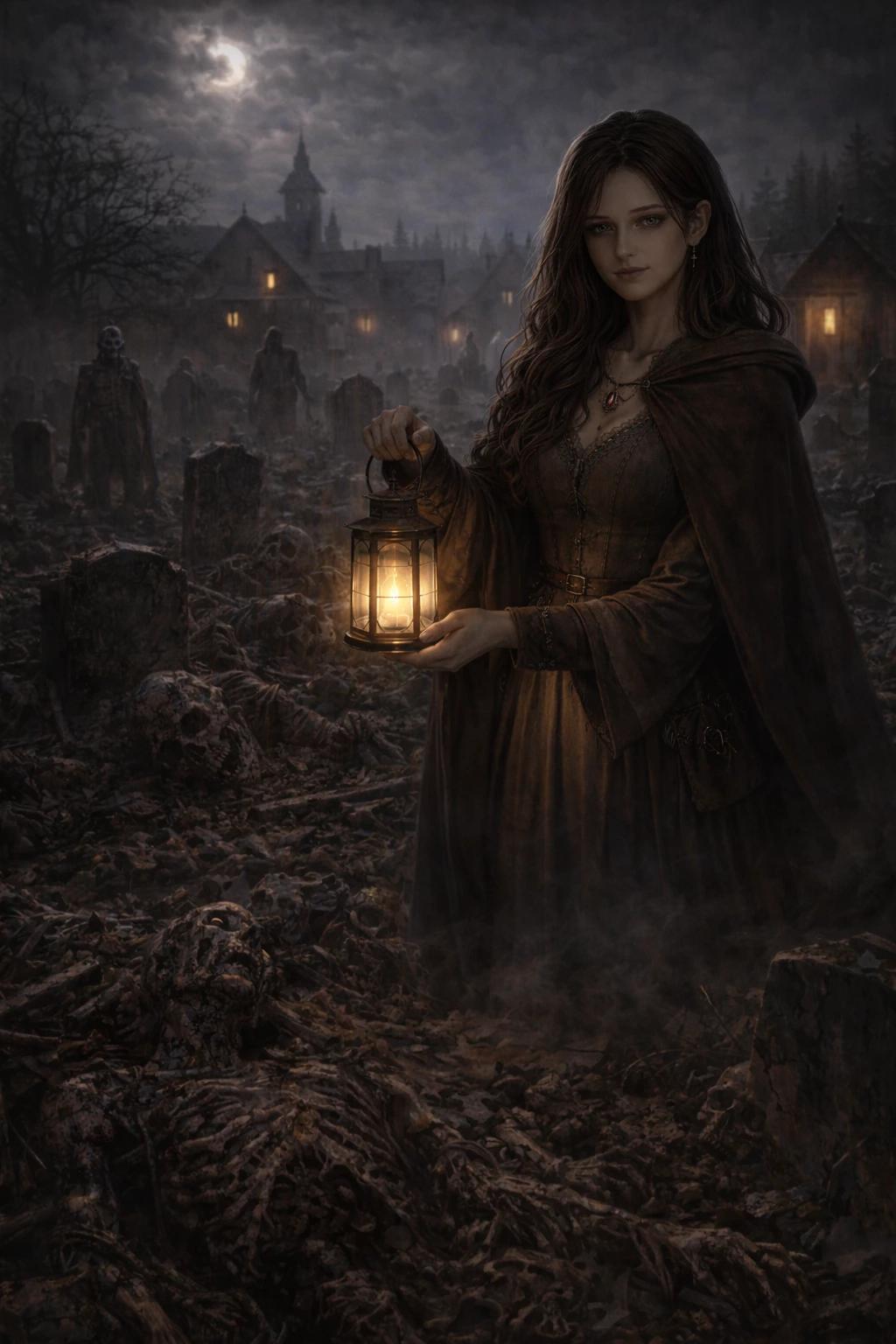 VARIELLA NOCTHRA The Shadow Shepherd Necromancer Vampire Border Kingdoms thumbnail