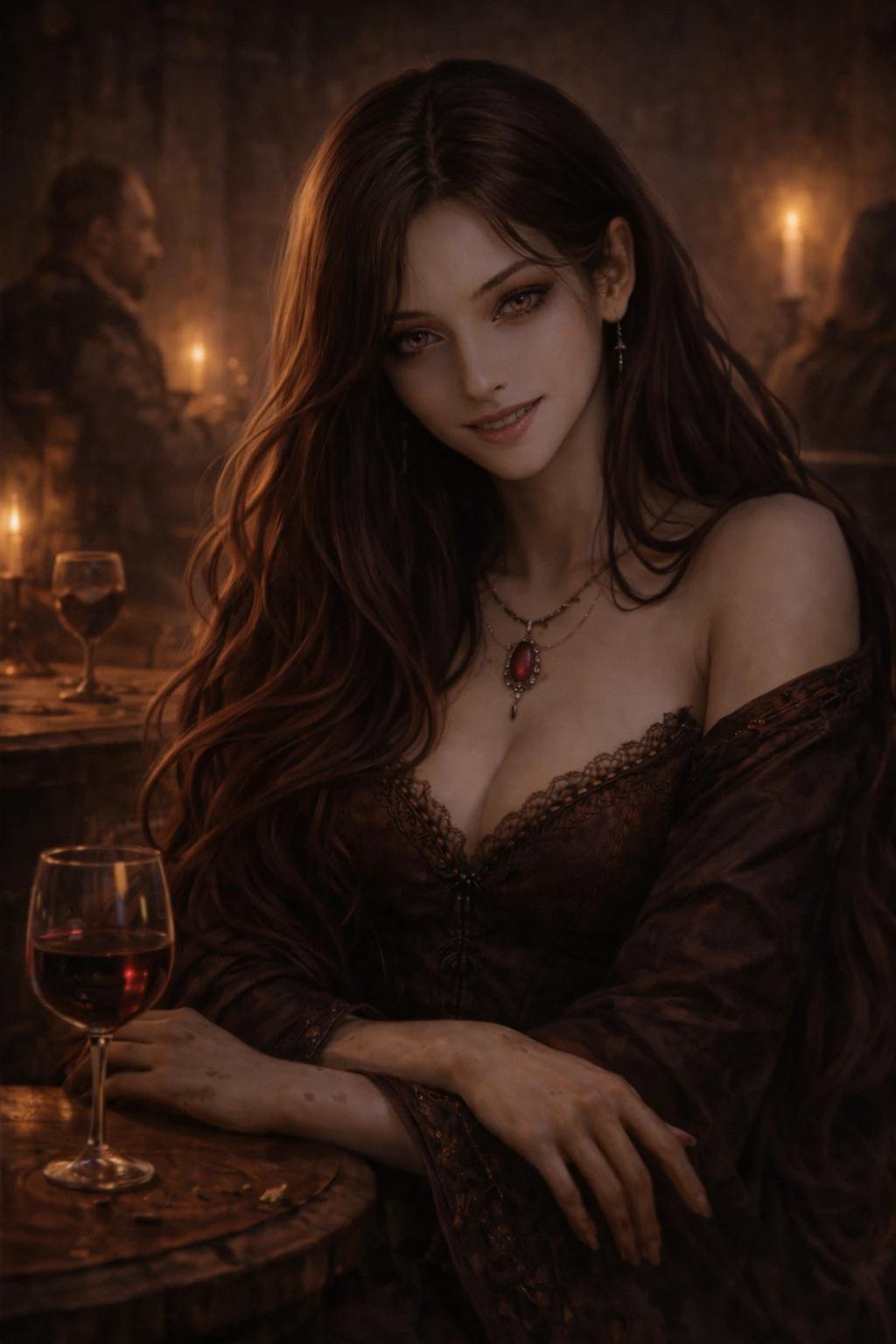 MIRVESSA NOCTURN The Rumor Weaver Vampire spies on the Border Kingdoms thumbnail