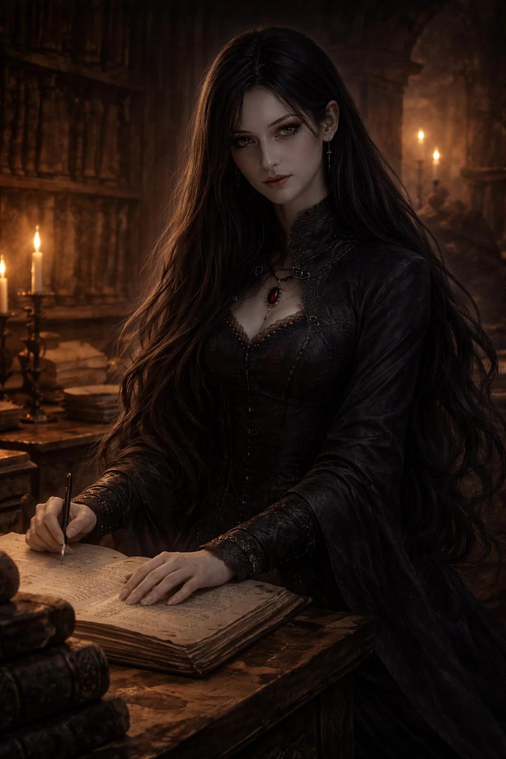 NYTHERA BLOODSCRIBE The Crimson Vampire Archivist Spy Analytical Realms Fronter thumbnail