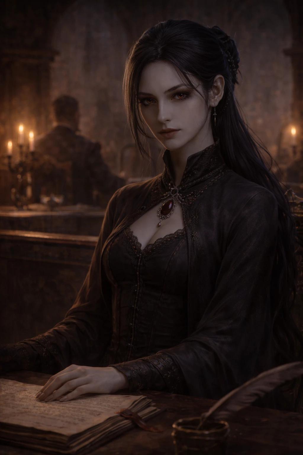 ADRYSSA VON KALDEN The Ambassador of Silence Crimson Vampire Diplomat Kingdoms thumbnail