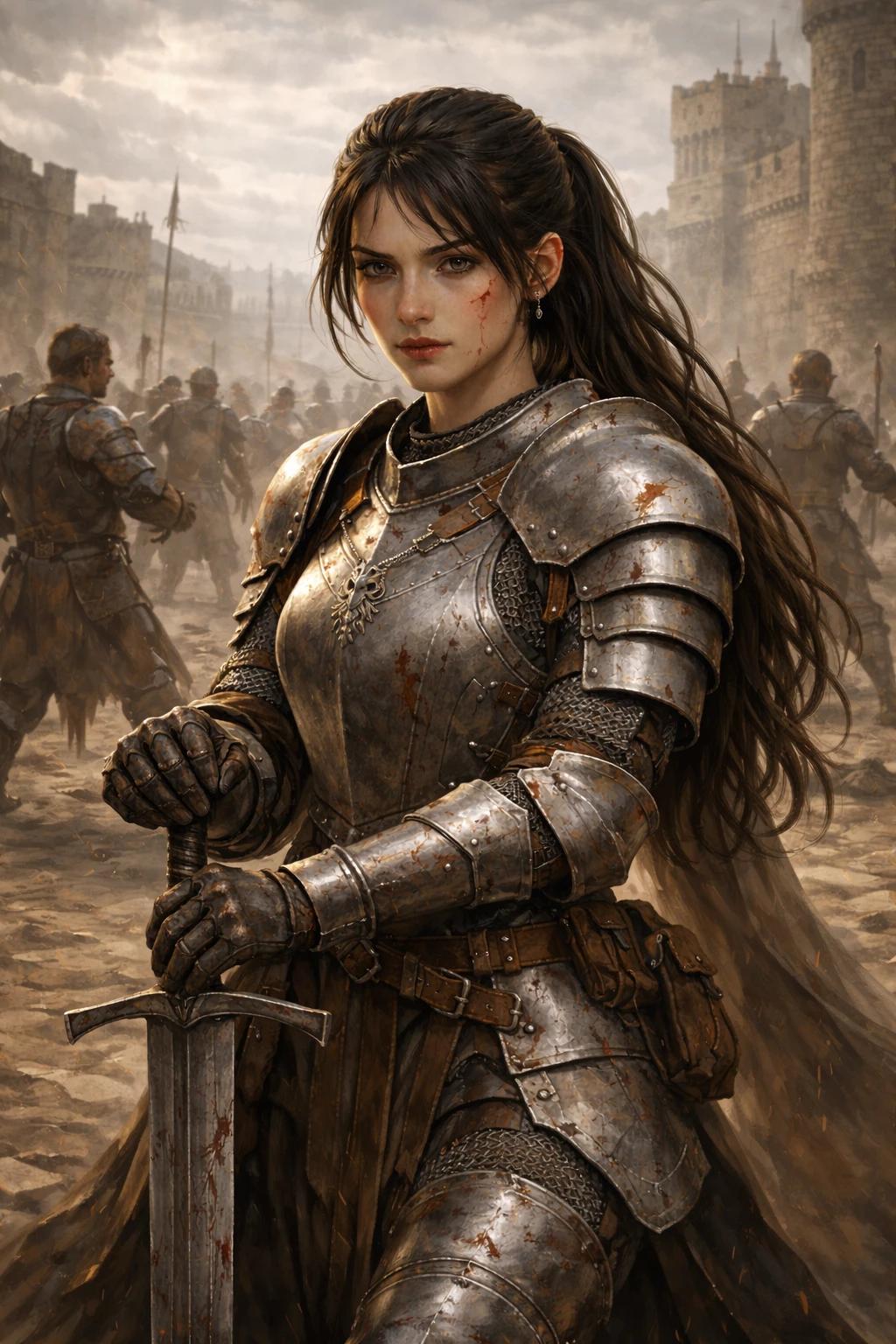 KAELYN VARKOS The Princess of Steel Young Heir Fighter Border Kingdoms thumbnail